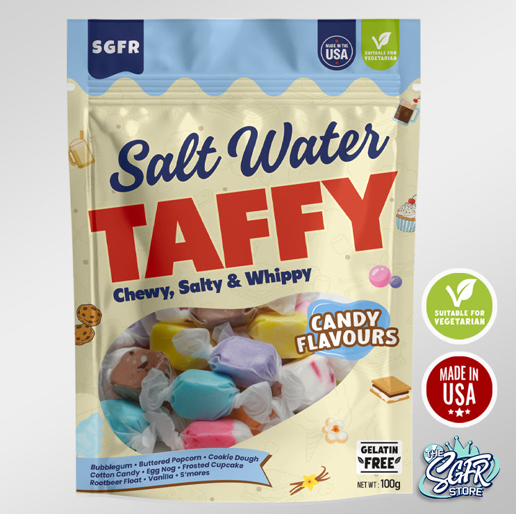 Salt Water Taffy Candy Flavours (100g)