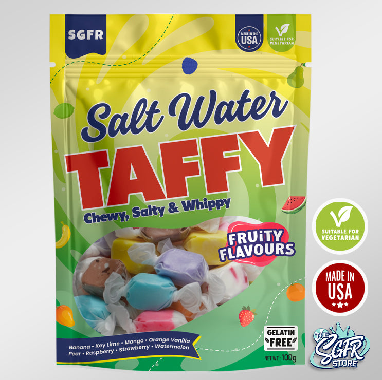 Salt Water Taffy Fruity flavours (100g)