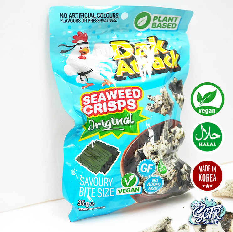 Korean Seaweed Crisps Original (No MSG)