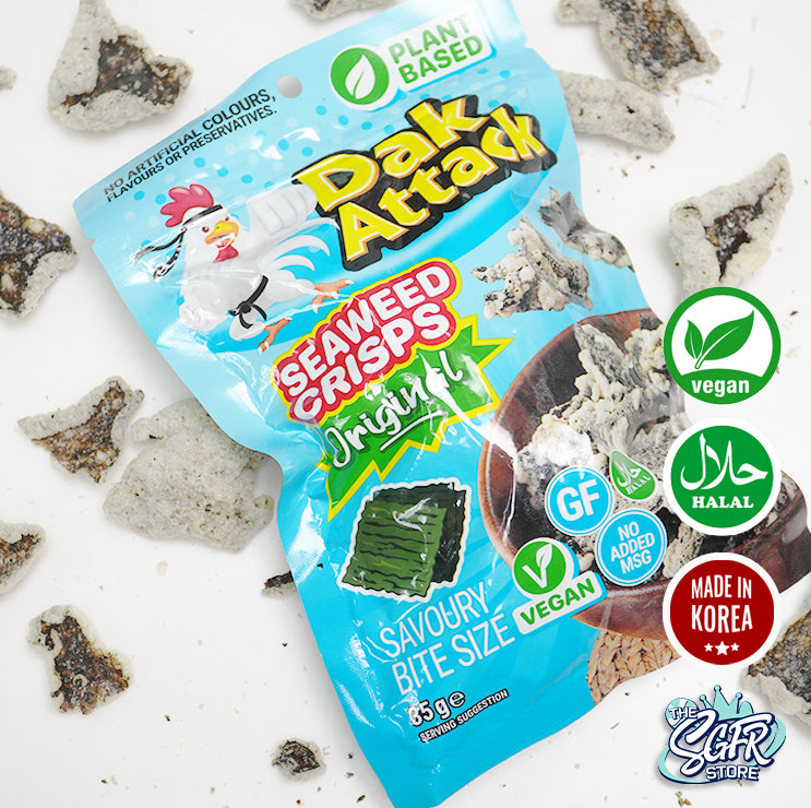 Korean Seaweed Crisps Original (No MSG)