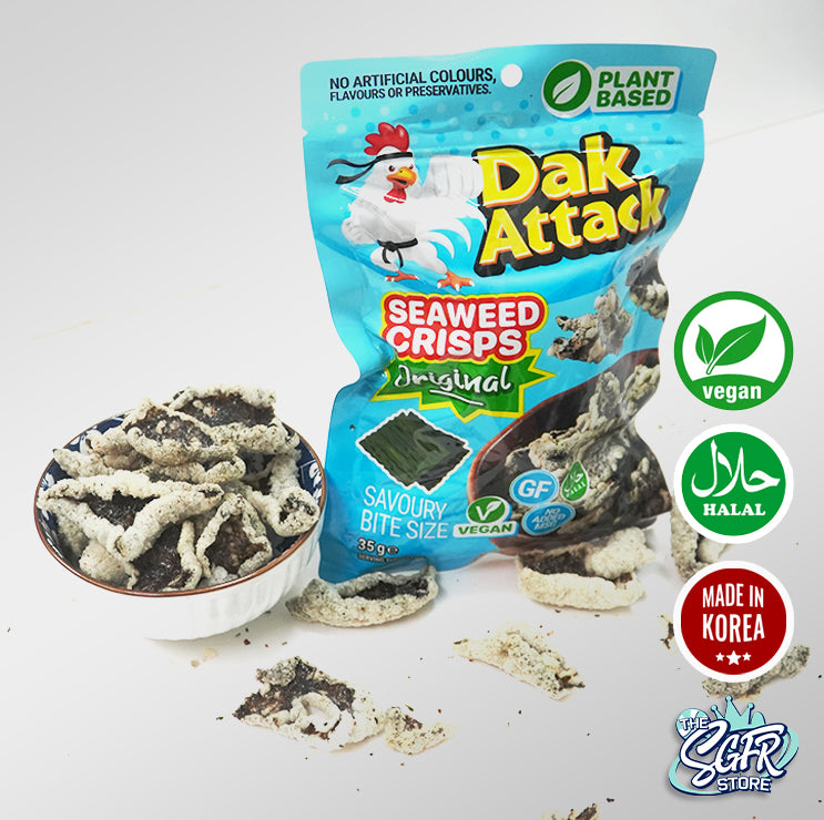 Korean Seaweed Crisps Original (No MSG)