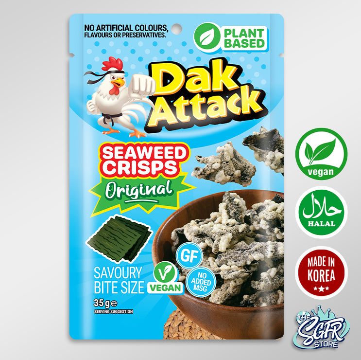Korean Seaweed Crisps Original (No MSG)