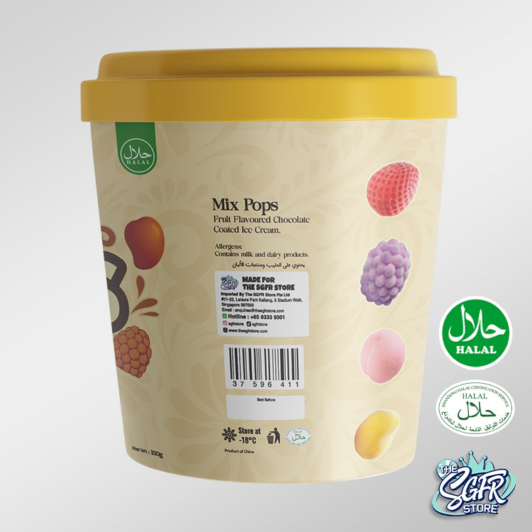 Mix Pops Fruit Ice Cream (150g)