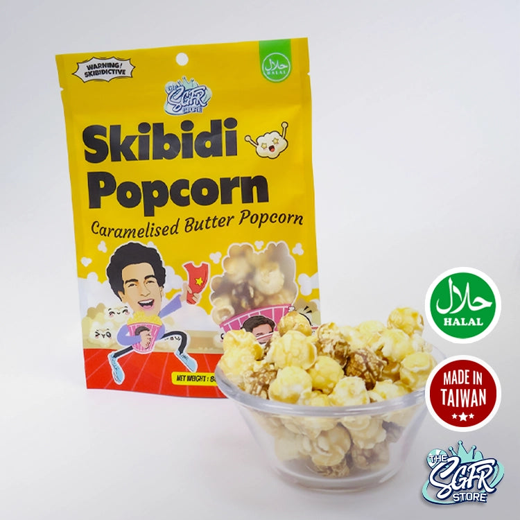 Skibidi Popcorn, Caramelised Butter (Halal)