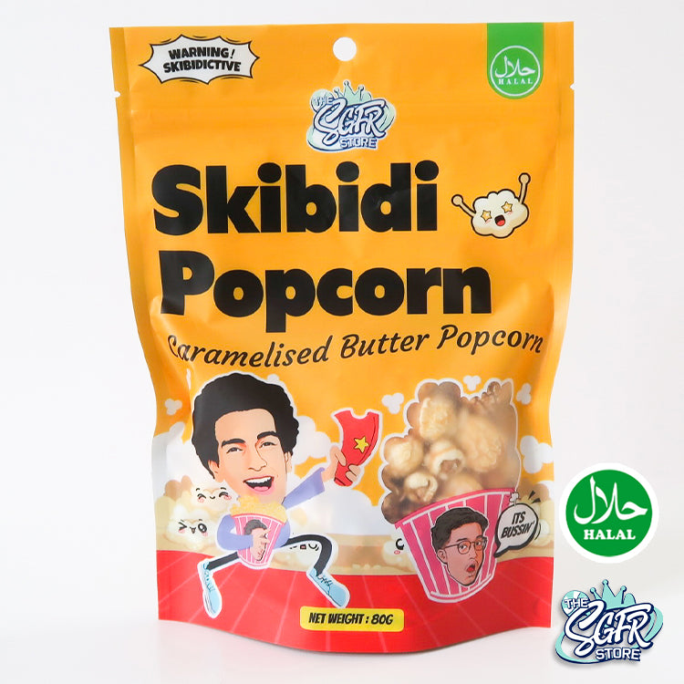 Skibidi Popcorn, Caramelised Butter (Halal)