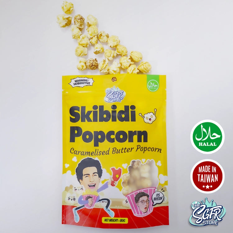 Skibidi Popcorn, Caramelised Butter (Halal)