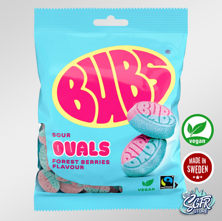 BUBS Sour Ovals Forest Berries