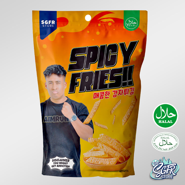 Korean Spicy Fries, Halal