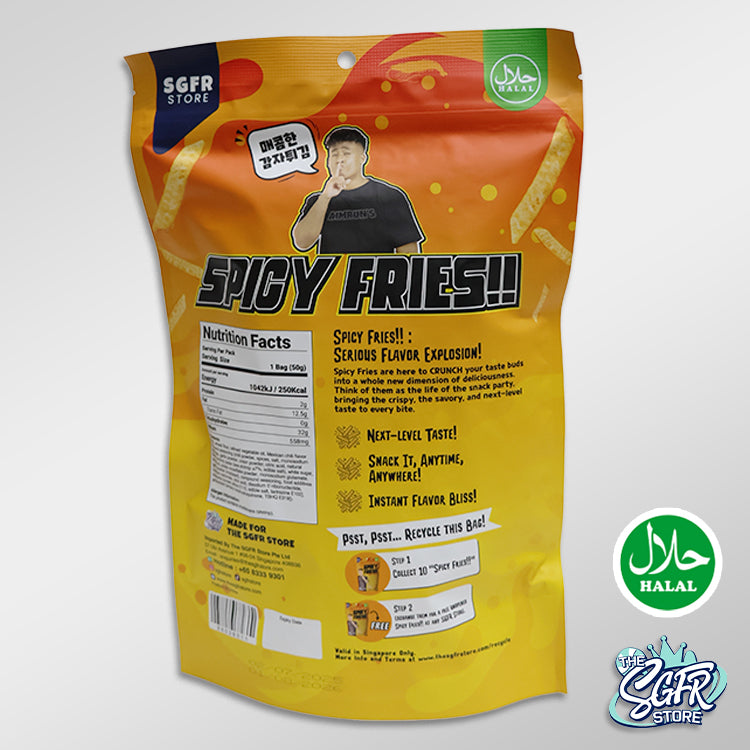 Spicy Fries (Korean Inspired Spices), Halal