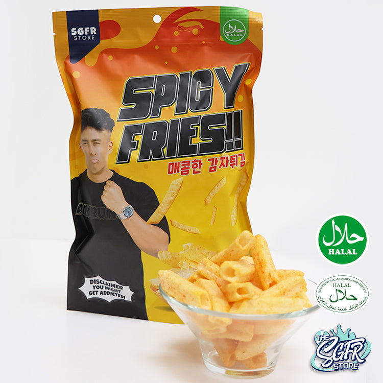 Korean Spicy Fries, Halal
