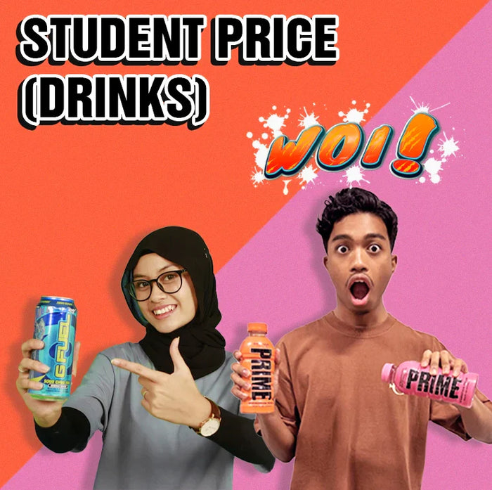 * SGFR Drinks Student Prices!