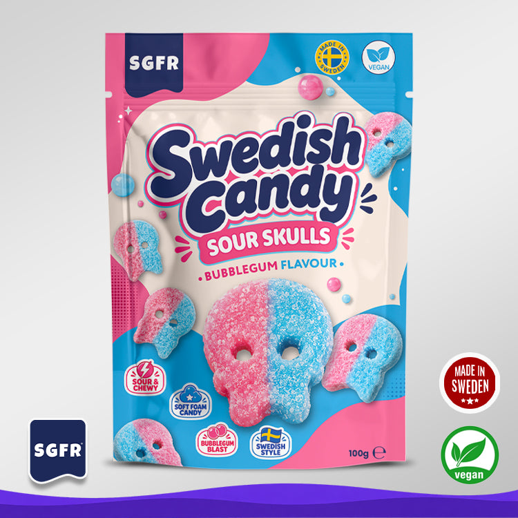 Swedish Skulls Candy (100g)