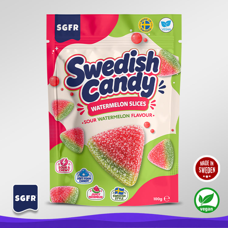 Swedish Watermelon Wedges (100g)