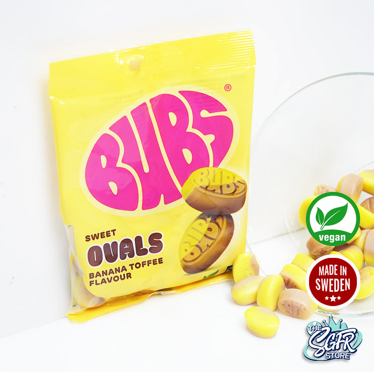 BUBS Sweet Ovals Banana Toffee (90g)
