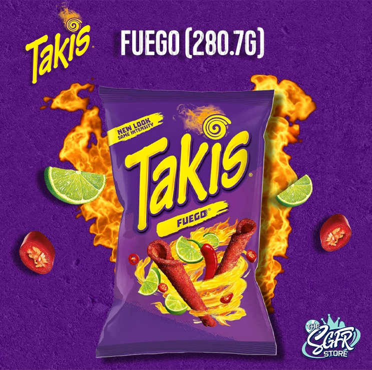 Takis Fuego Barcel - Mexican Snacks