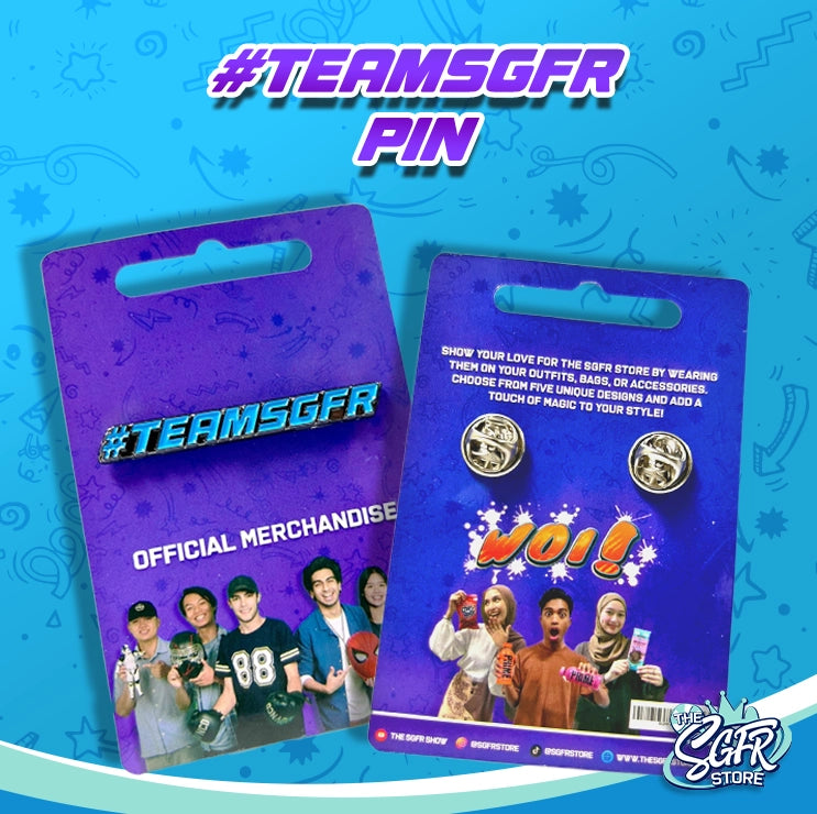 SGFR Pins, TEAMSGFR