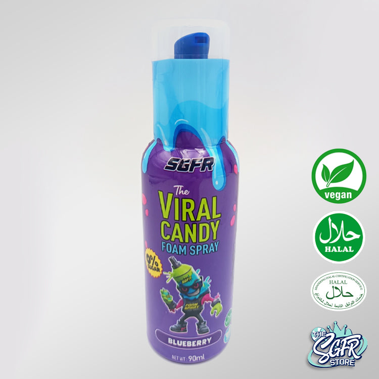 The Viral Foam Spray, Blueberry