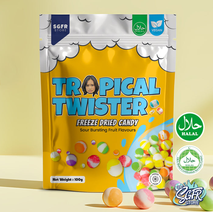 Freeze Dried Tropical Twister by Aliyah (Sour)