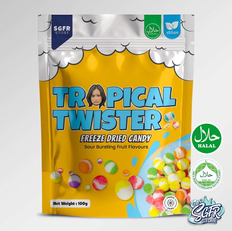 Freeze Dried Tropical Twister by Aliyah (Sour)