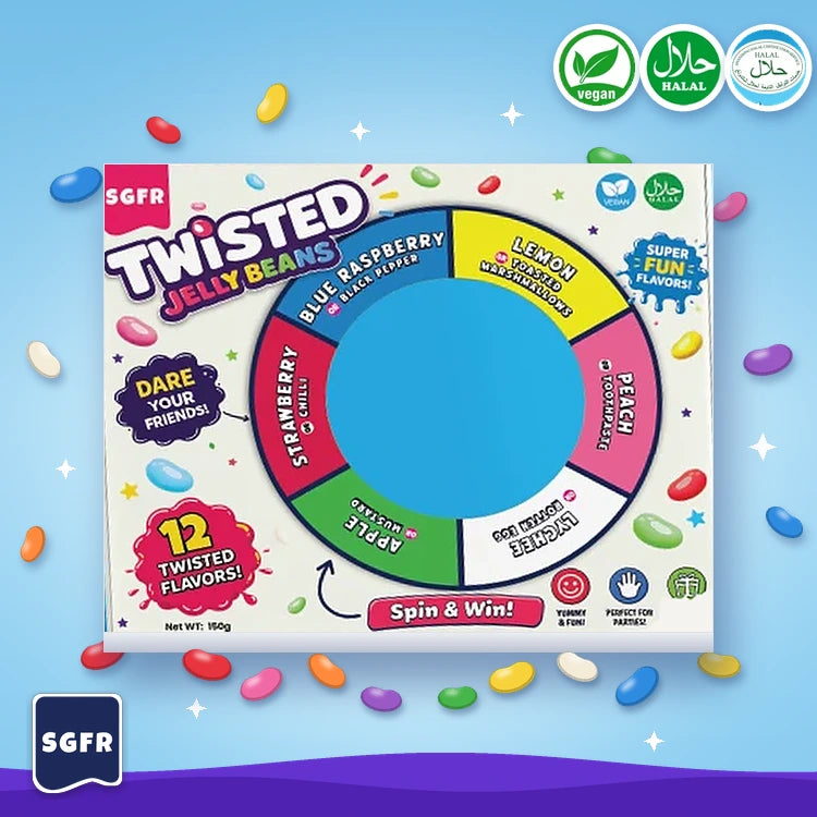 Twisted Jelly Beans Halal & Vegan