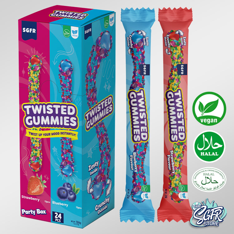 Twisted Gummies Party Box