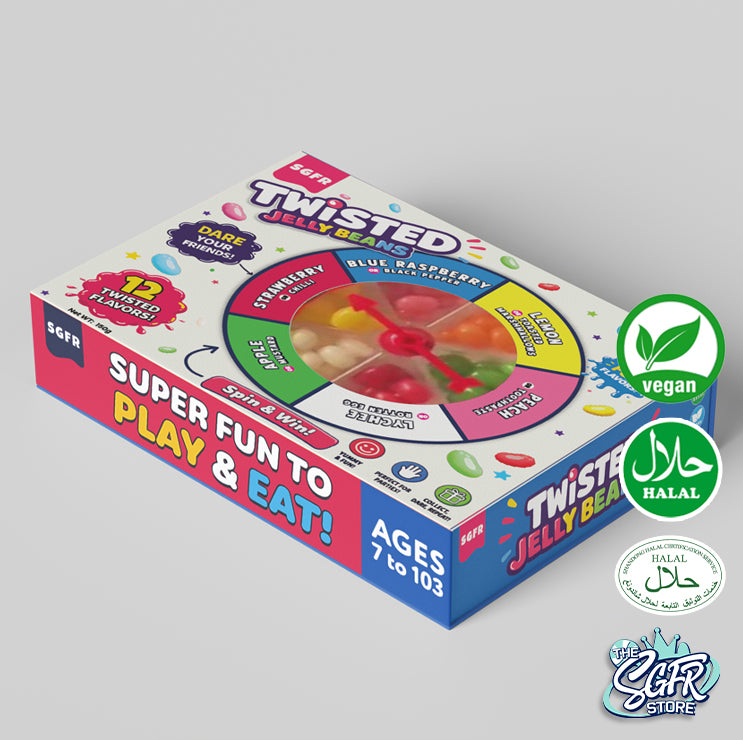 SGFR Twisted Jelly Beans Halal & Vegan
