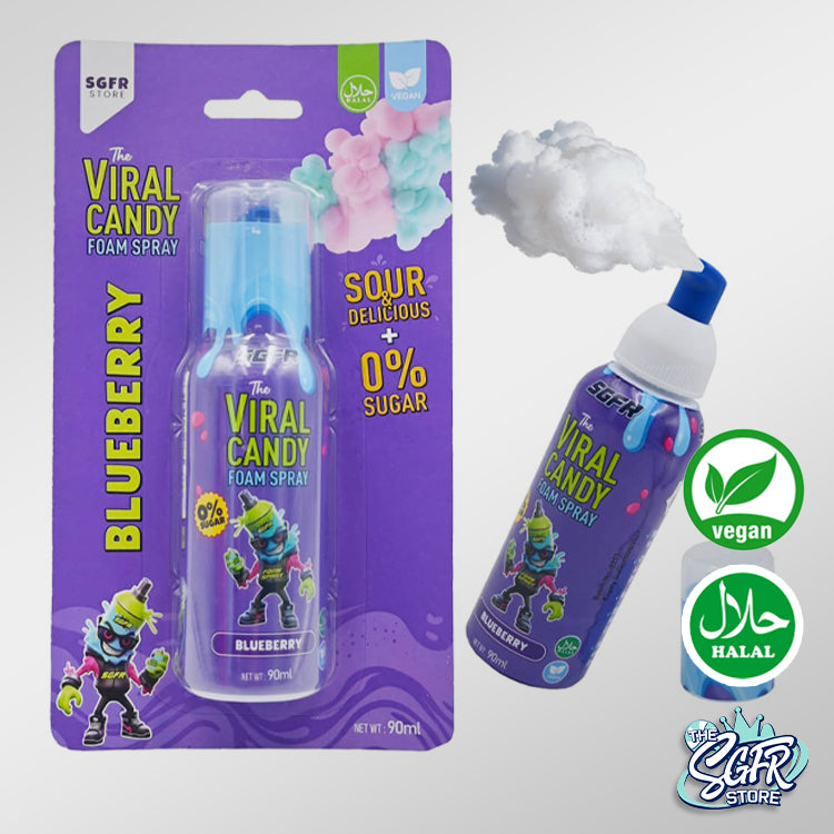 The Viral Foam Spray, Blueberry