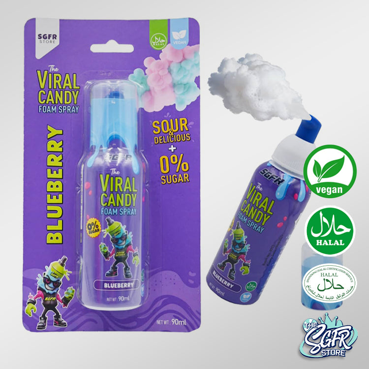 The Viral Foam Spray, Blueberry