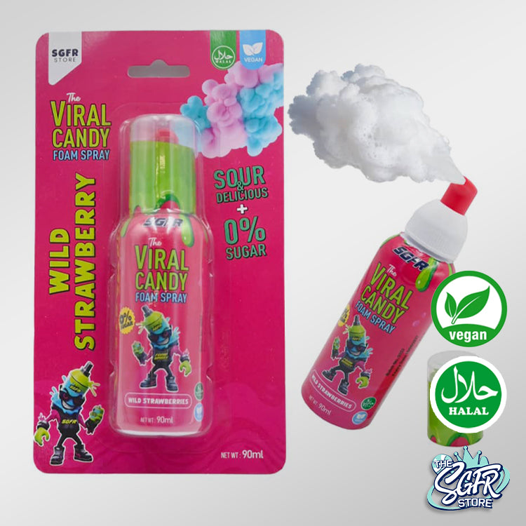 The Viral Foam Spray, Wild Strawberries (90g)