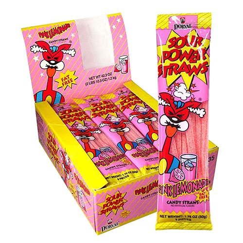 Sour Power Straws (50g)