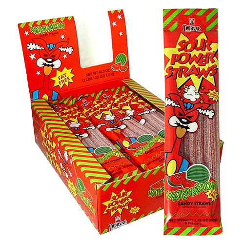 Sour Power Straws (50g)